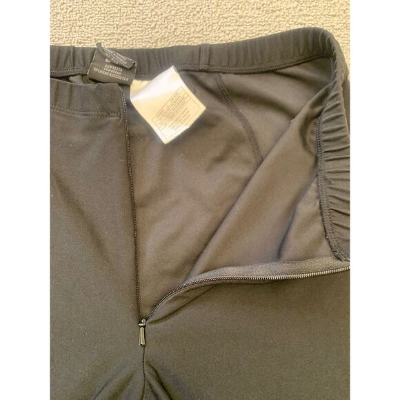 Vintage Nike Women Small Petite Black Straight Leg Pants Made in Taiwan 90's Y2K - Picture 8 of 14